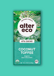 Coconut toffee organic dark chocolate