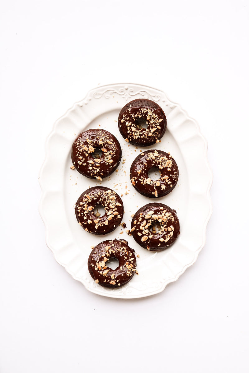 BAKED CHOCOLATE DOUGHNUTS