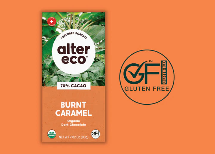 Transparency & Trust: Clarifying the Gluten-Free Status of Alter Eco’s Burnt Caramel Bar