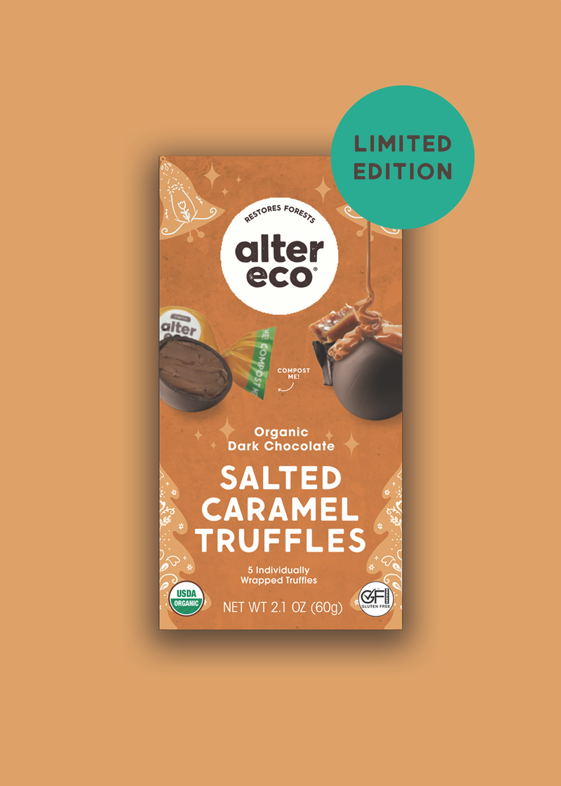 Holiday Salted Caramel Truffles