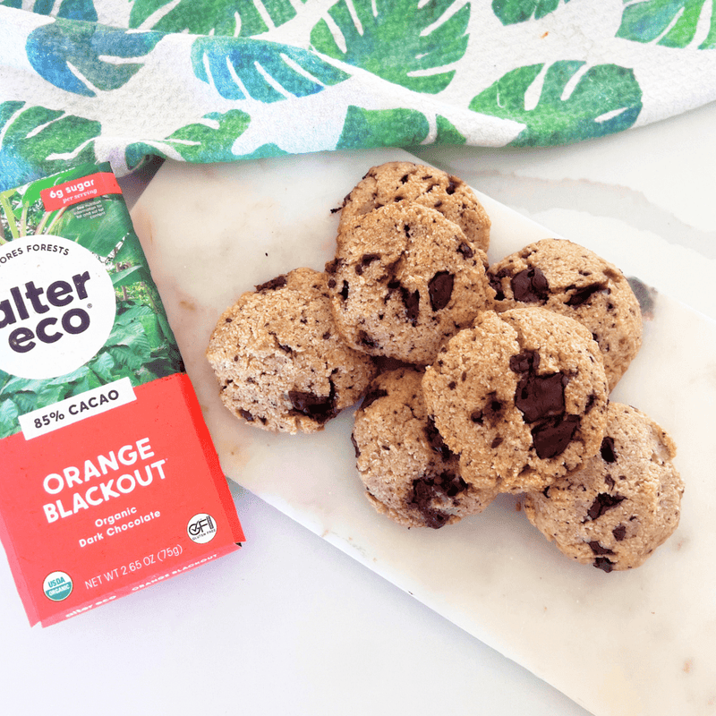gf orange blackout cookies