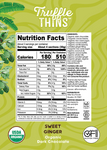 alter eco truffle thins sweet ginger organic dark chocolate nutrition panel