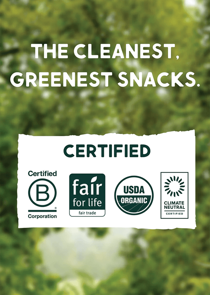 the cleanest, greenest snacks