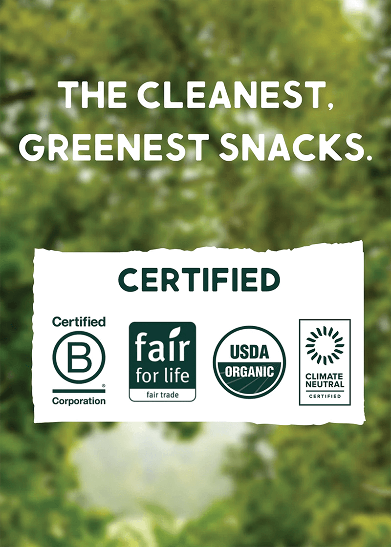 the cleanest, greenest snacks