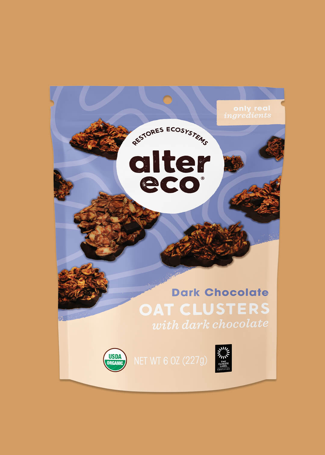 Alter Eco Alter Eco Dark Chocolate Oat Clusters — product image