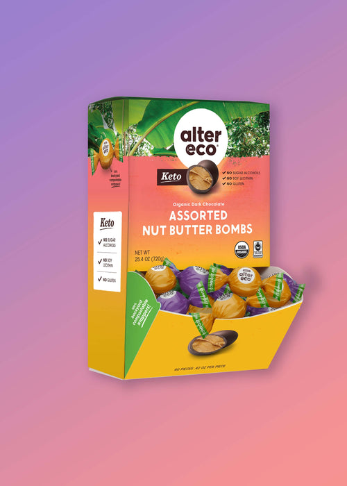Nut butter bombs keto