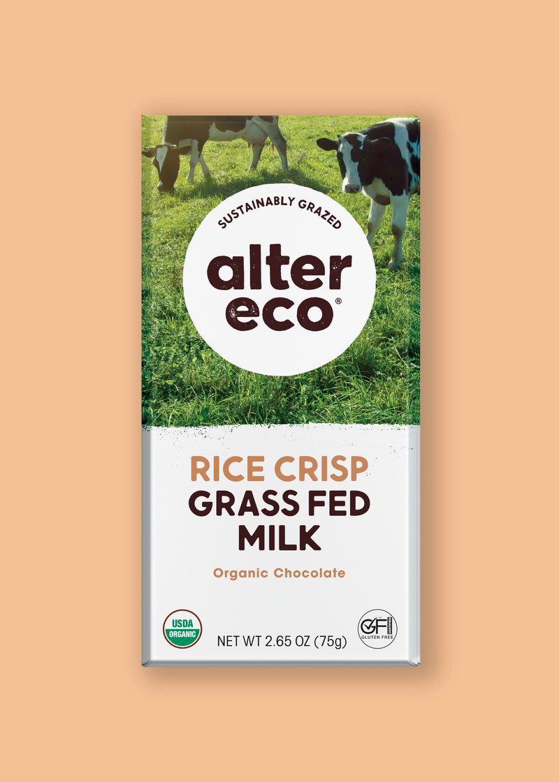 Grass Fed Milk with Rice Crunch