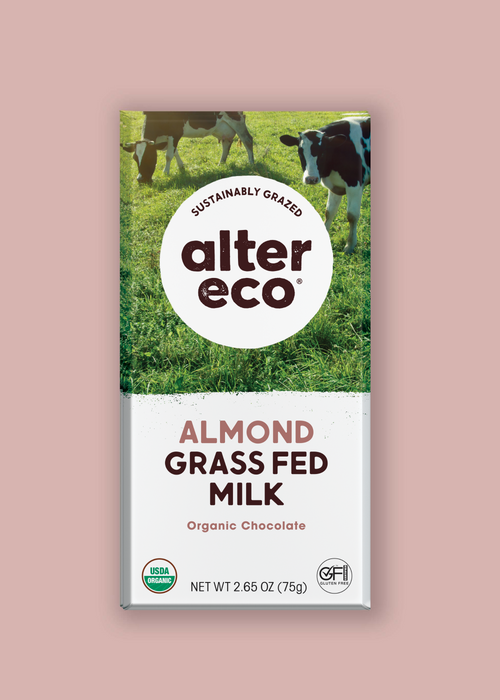 Almond Grass fed milk