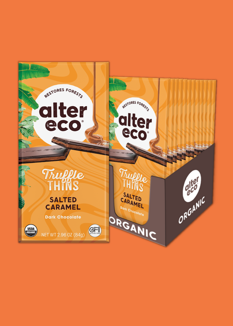 Alter Eco Creme Brulee Truffle Thins Dark Chocolate Bar – the international  pantry