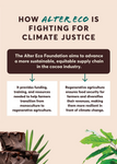 Sea Salt 70% cacao climate justice