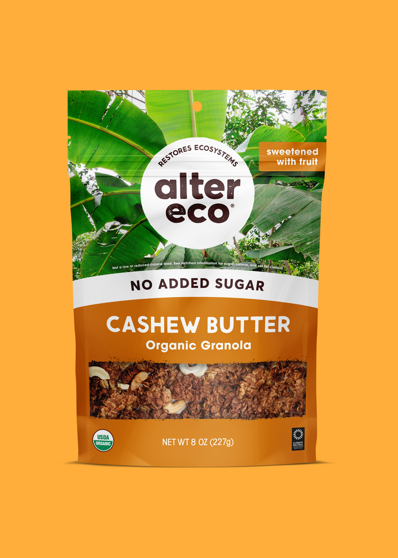 Cashew butter organic granola
