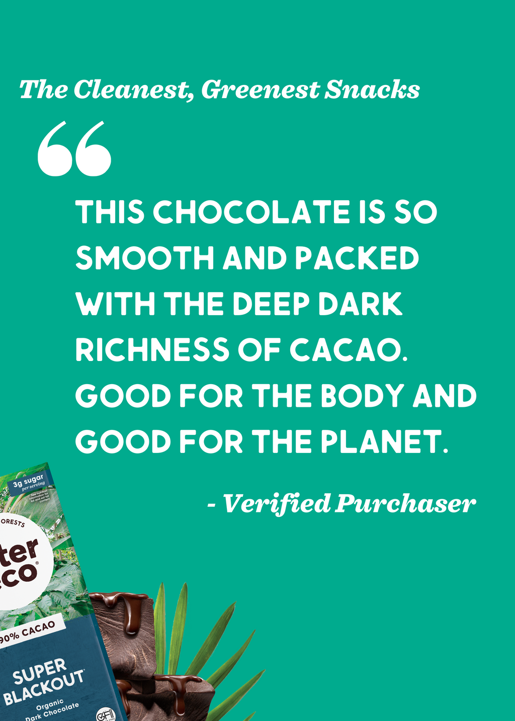 90% Cacao | Deep Dark Super Blackout Chocolate Bar (keto) | Alter
