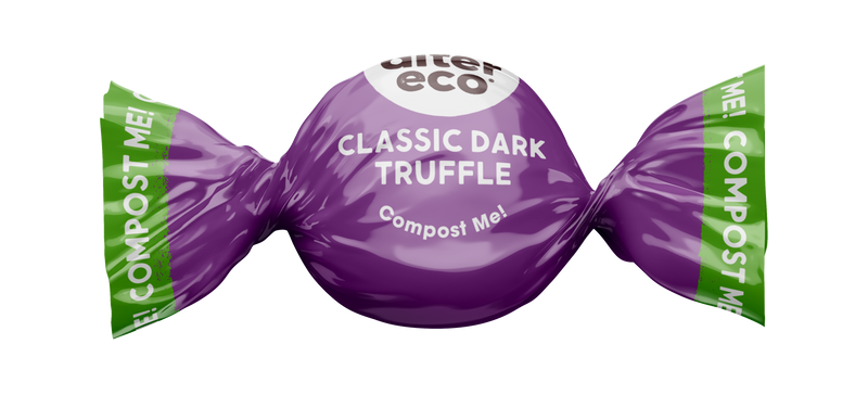 Classic dark truffles