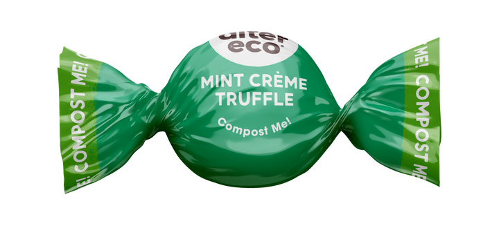 mint dark chocolate truffle