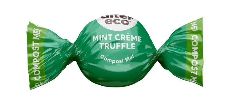 mint dark chocolate truffle