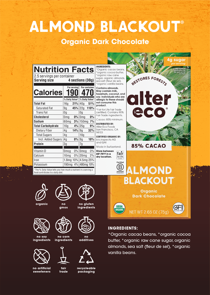 Alter Eco Chocolate Bar – Sojourns Fair Trade